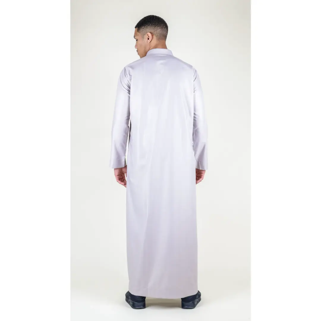 101 Mens Cream Islamic Muslim Cotton Thobe Jubba 7