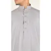 104 - Men's Beige Muslim Nehru Collar Eid Thobe - Image 2