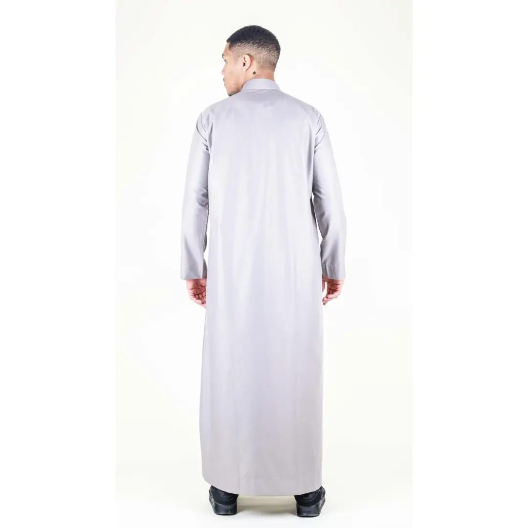 104 Mens Cream Muslim Nehru Collar Eid Thobe 7