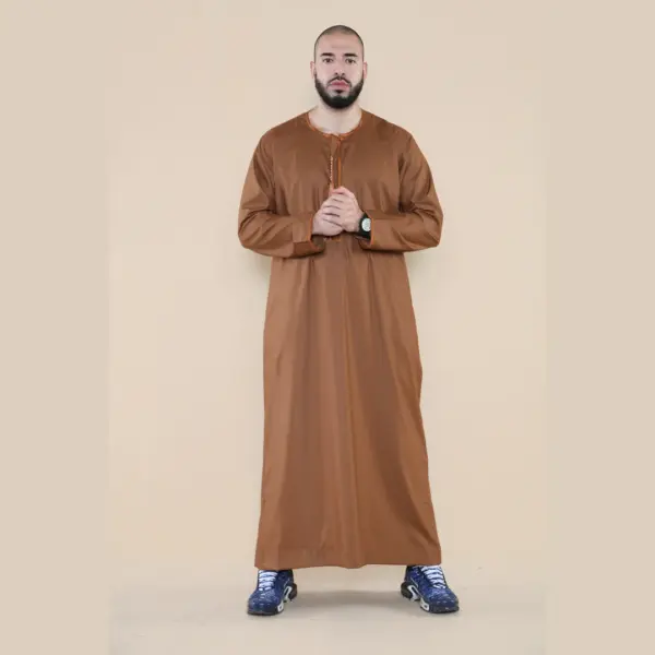 105 Mens Camel Omani Eid Tassel Thobe Jubba Thobez 2