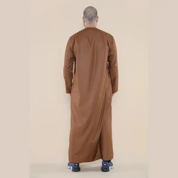 105 Mens Camel Omani Eid Tassel Thobe Jubba Thobez 6