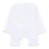 OE-300 - Baby Toddler White Romper Thobe Gold Embroidery - Image 3