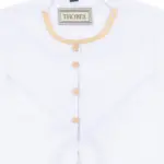 OE-300 - Baby Toddler White Romper Thobe Gold Embroidery - Image 2