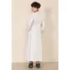 TT-001 Boy's Beige Thobe Emirati Islamic Clothing String Tassel - Image 5