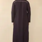 TT-003 - Men's Purple Emirati Thobe Gold Tassel Embroidery - Image 7