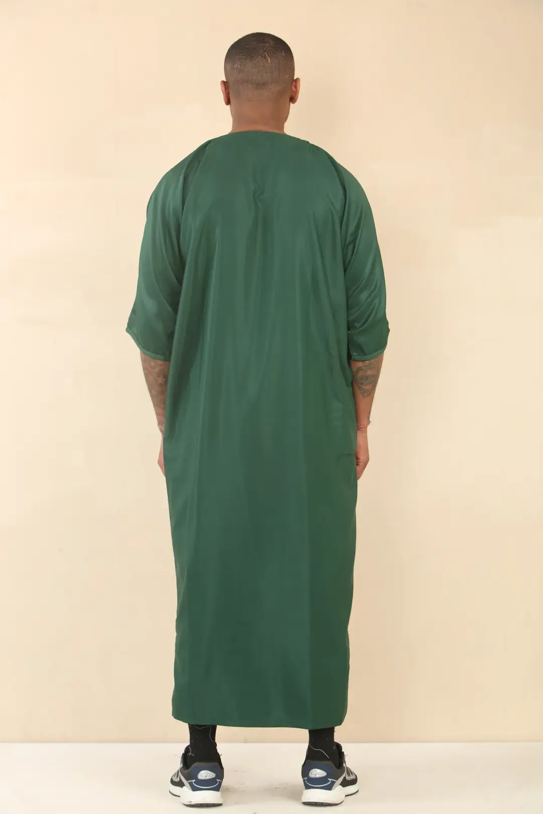 Thobez GG002 Mens Green Moroccan Thobe Gandoura 5