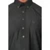 TT-004 - Men's Black Saudi Emirati Thobe Shirt Collar - Image 3