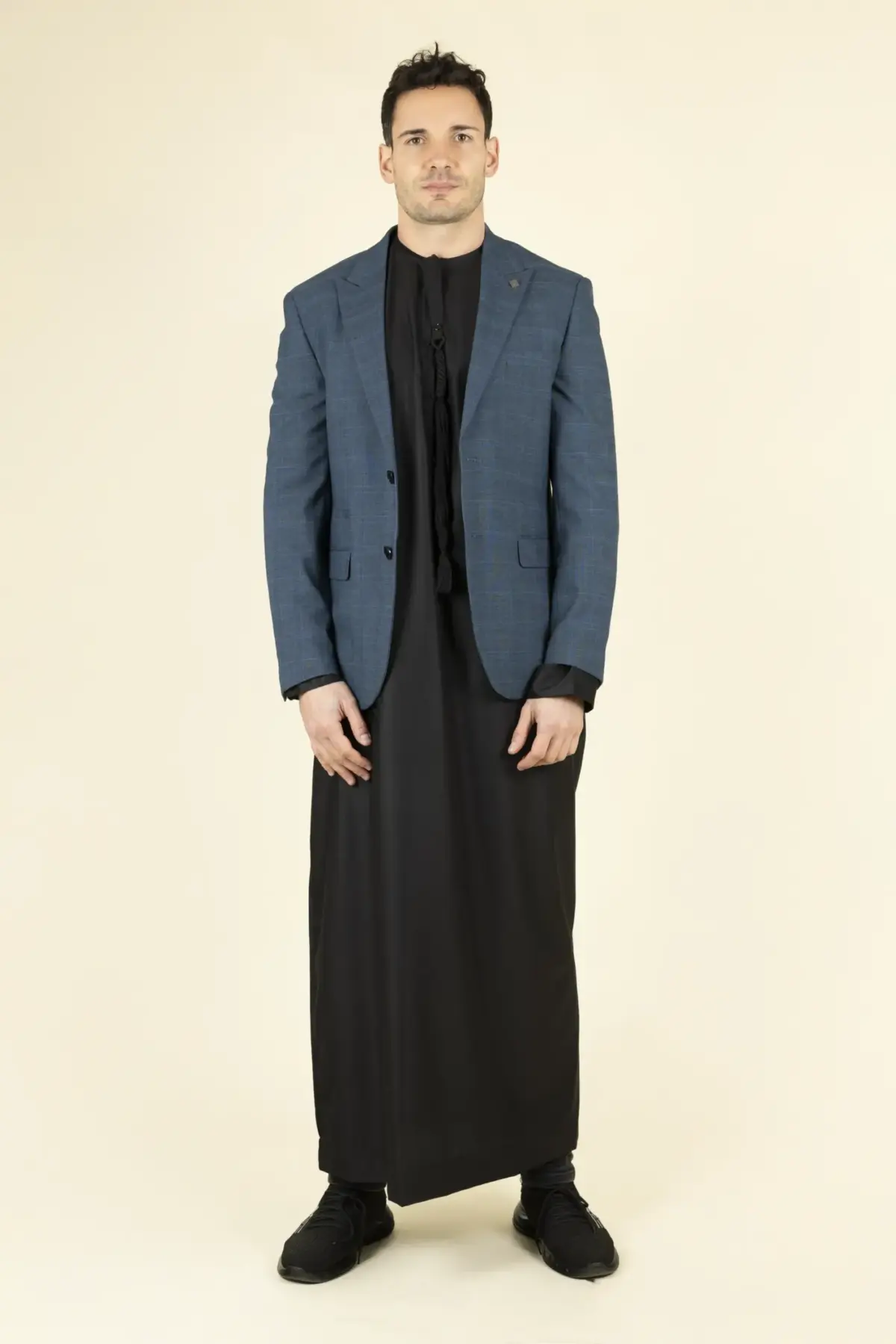 Viceroy - Men's Blue Check Blazer - Image 1