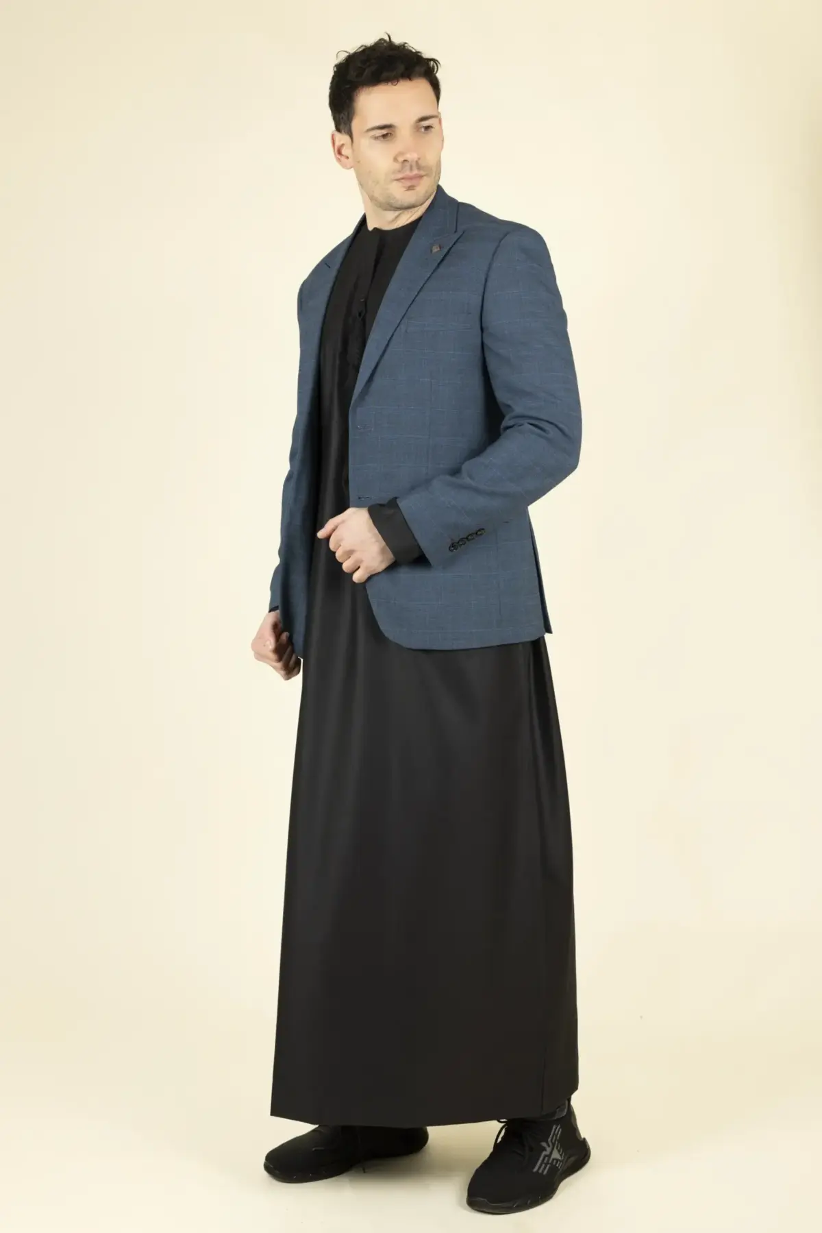 Viceroy - Men's Blue Check Blazer - Image 2